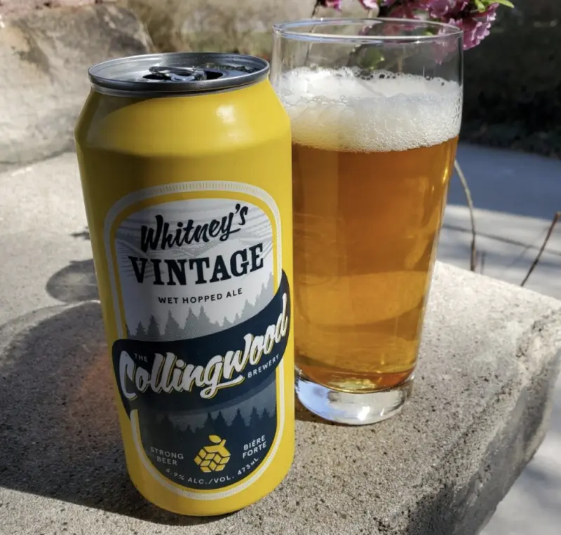 The Collingwood Brewery Freestyle Series: Whitney's Vintage Wet Hopped Ale