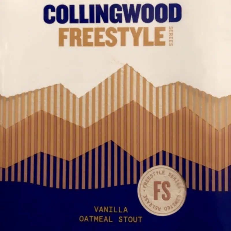 The Collingwood Brewery Freestyle Series: Vanilla Oatmeal Stout