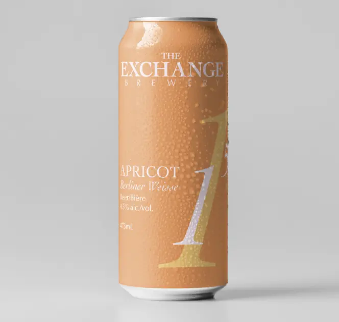 The Exchange Brewery #1⁵ Apricot Berliner Weisse