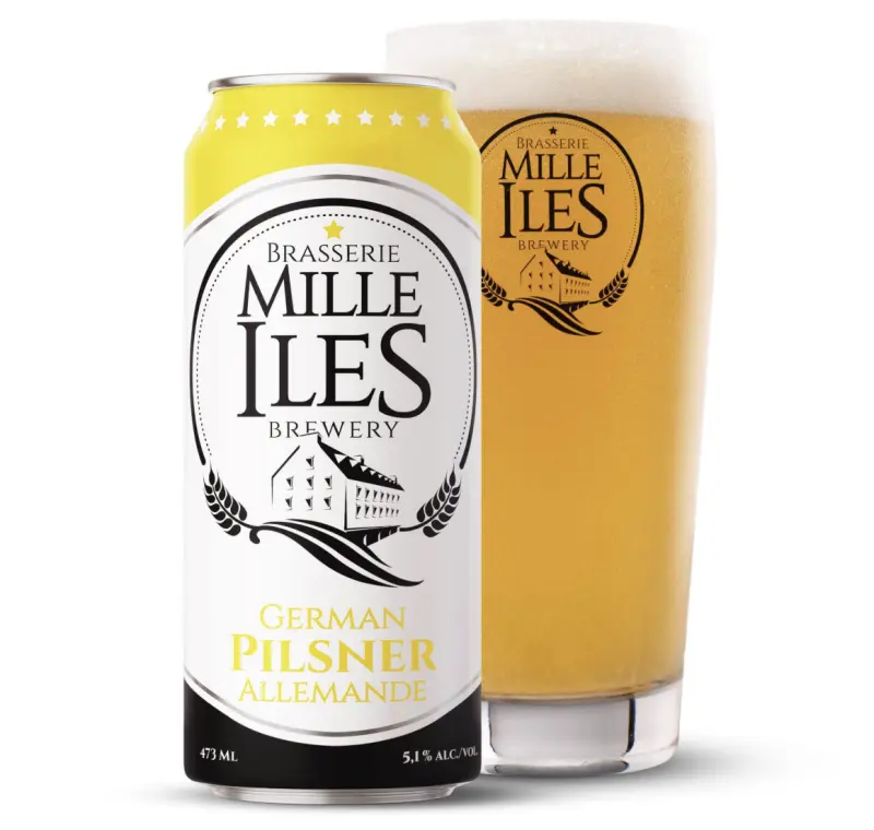 Brasserie Mille Iles Pilsner Allemande