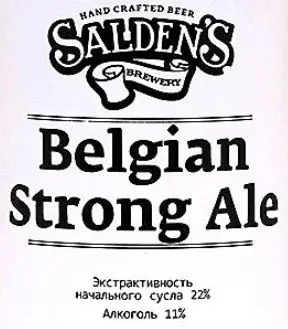 Salden's Brewery Belgian Strong Ale