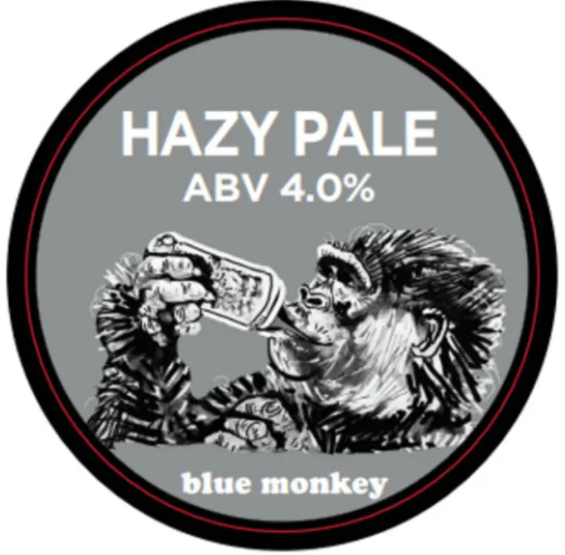 Blue Monkey Brewery Hazy Pale