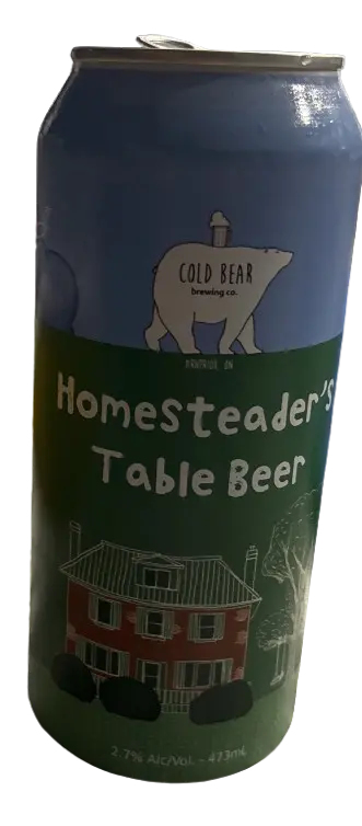 Cold Bear Brewing Company Homesteader's