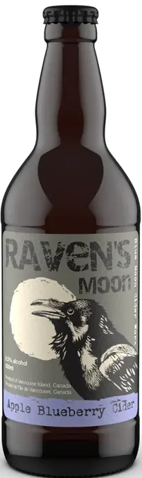 Raven's Moon Craft Cidery Apple Blueberry Cider
