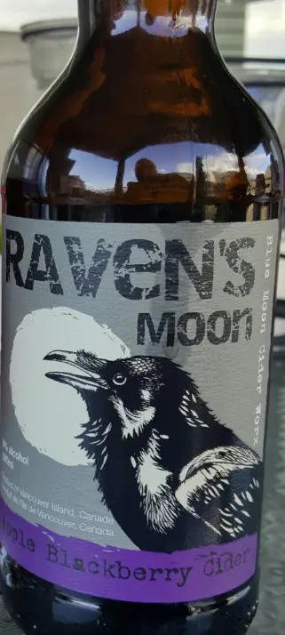 Raven's Moon Craft Cidery Apple Blackberry Cider