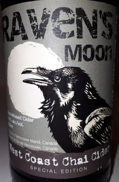 Raven's Moon Craft Cidery West Coast Chai