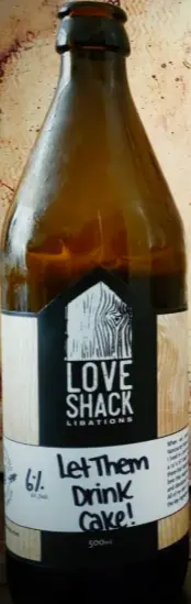 LoveShack Libations Let Them Drink Cake!