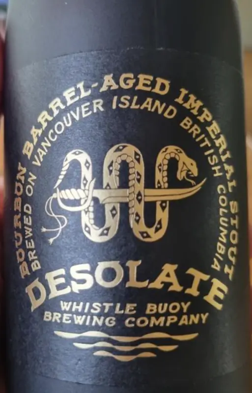Whistle Buoy Brewing Desolate