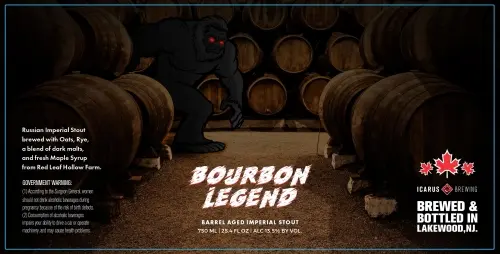 Icarus Brewing Bourbon Legend