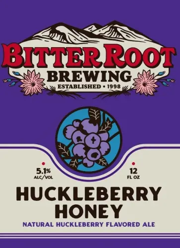 Bitter Root Brewing Huckleberry Honey Ale
