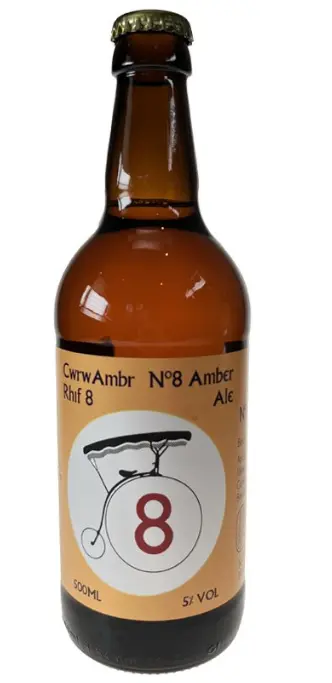 Portmeirion The Prisoner Rhif 8 Cwrw Ambr / No8 Amber Ale