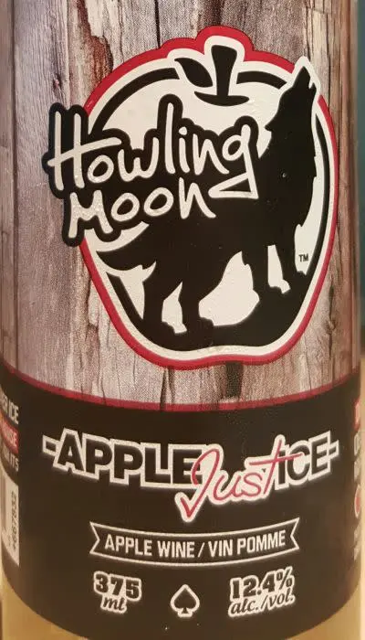 Howling Moon Cider House Apple JustIce