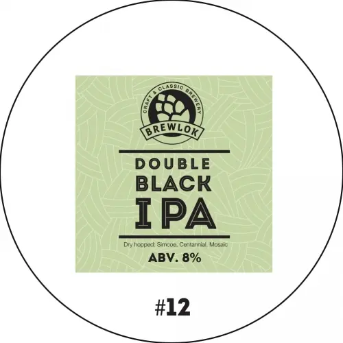 Brewlok Double Black IPA #12
