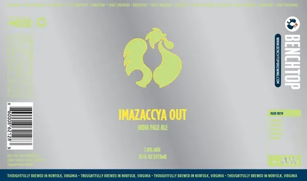 BenchTop Brewing Company Imazaccya Out
