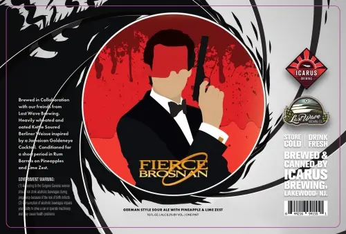 Icarus Brewing Fierce Brosnan