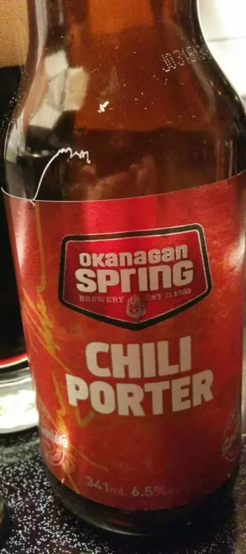 Okanagan Spring Brewery Chili Porter