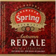 Okanagan Spring Brewery Autumn Red Ale