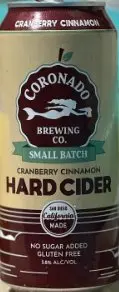 Coronado Brewing Company Cranberry Cinnamon Hard Cider