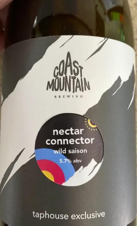 Coast Mountain Brewing Nectar Connector Wild Saison
