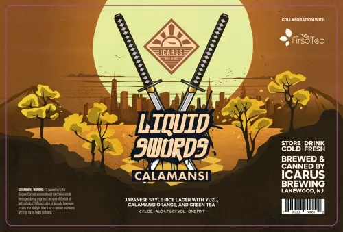 Icarus Brewing Liquid Swords: Calamansi