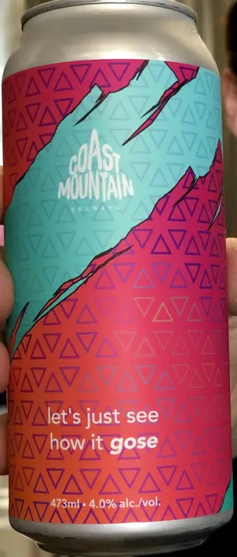 Coast Mountain Brewing Let's Just See How it Gose