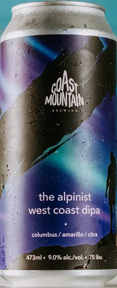 Coast Mountain Brewing The Alpinist Double IPA
