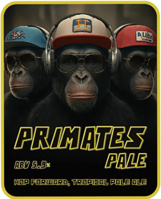 Beermats Brewing Company Primates Pale