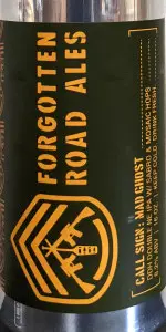 Forgotten Road Ales Call Sign: Mad Ghost