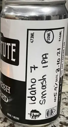 Kelowna Beer Institute Idaho 7 SMaSH IPA
