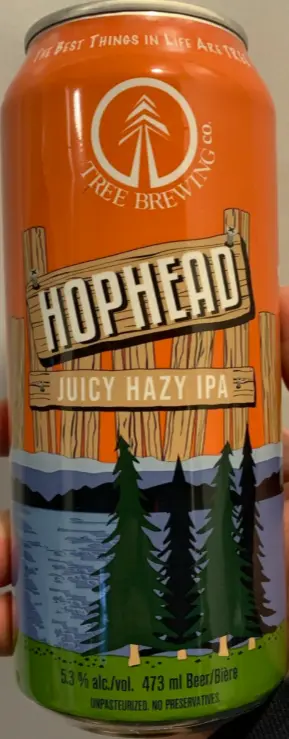 Tree Brewing Hophead Juicy Hazy IPA