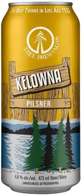 Tree Brewing Kelowna Pilsner