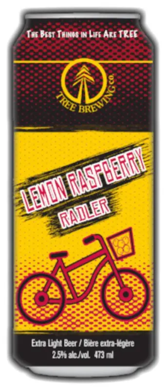 Tree Brewing Lemon Raspberry Radler