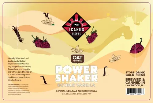 Icarus Brewing Power Shaker (Double Vanilla)