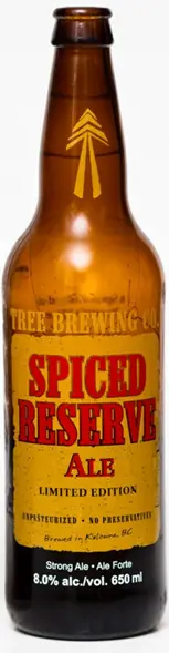 Tree Brewing Spiced Reserve Limited Edition