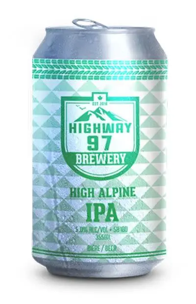 Highway 97 Brewery High Alpine IPA