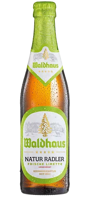 Privatbrauerei Waldhaus Natur Radler Frische Limette
