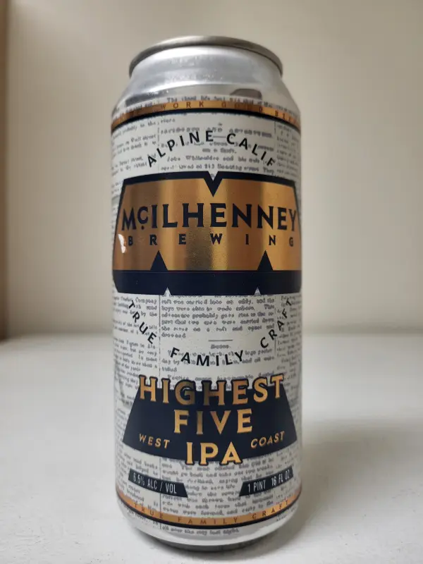 McIlhenney Brewing Company Highest Five