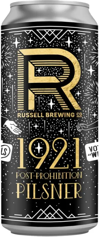 Russell Brewing Company 1921 Post-Prohibition Pilsner