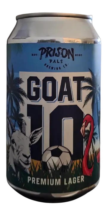 Prison Pals Brewing Co. Goat 10: Premium Lager