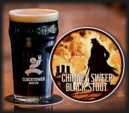 Clocktower Brew Pub Chimney Sweep Black Stout