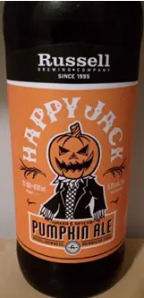 Russell Brewing Company Happy Jack Pumpkin Ale