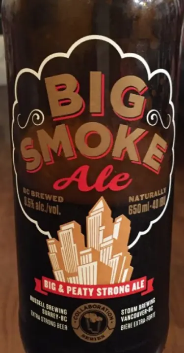 Russell Brewing Company Storm Big Smoke Ale