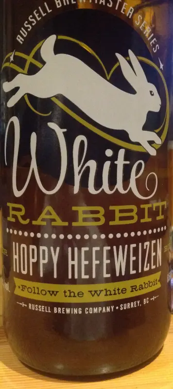 Russell Brewing Company White Rabbit Hoppy Hefeweizen