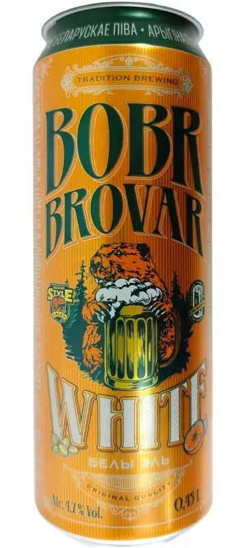 Babrujski Brovar (Бaбруйскi Бровар) Bobr Brovar White