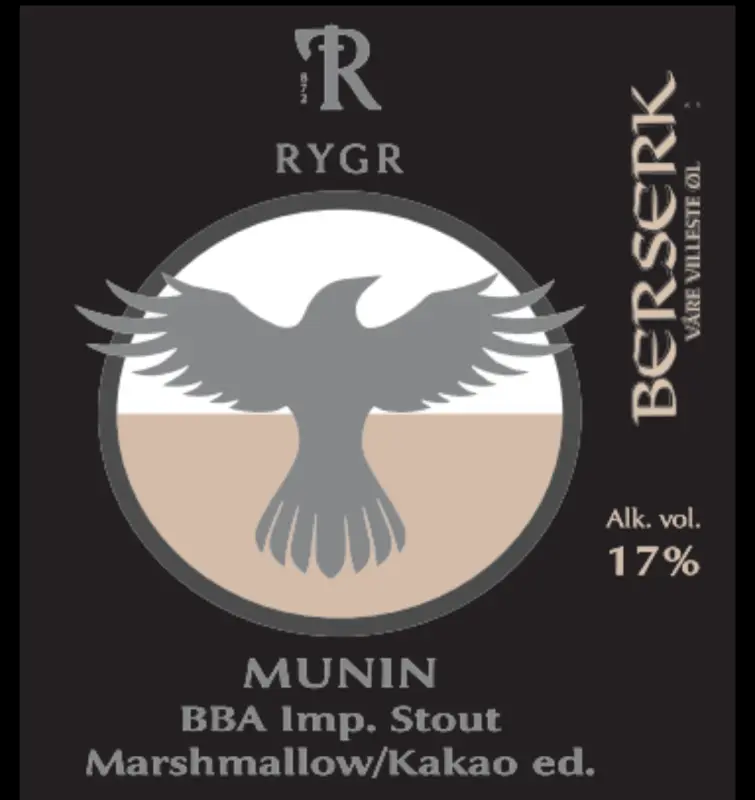 Rygr Brygghús Munin Marshmallow/Kakao  (17%)