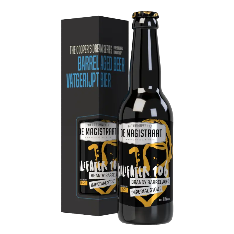 Bierbrouwerij De Magistraat Kalefater 106 - Brandy Barrel Aged Imperial Stout