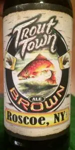 Roscoe Beer Company Trout Town Brown