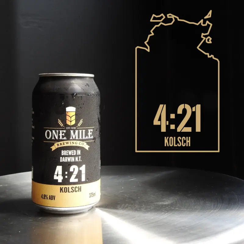 One Mile Brewing Company 4:21 Kolsch