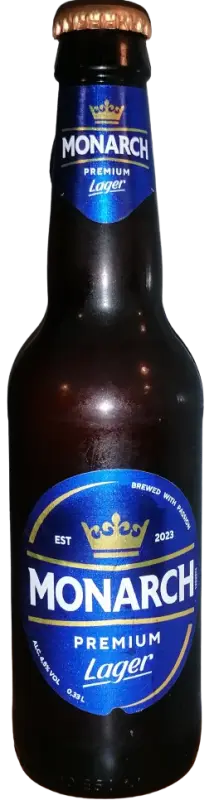 Unknown Origin - Germany/Austria/Switzerland (Brauerei Nemo Namenlos) Monarch Premium Lager (4.5%)