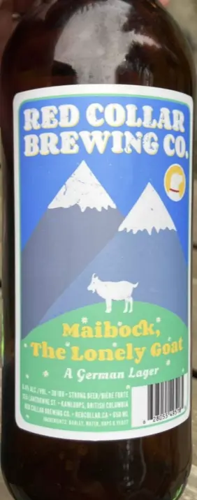 Red Collar Brewing Company Maibock, the Lonely Goat